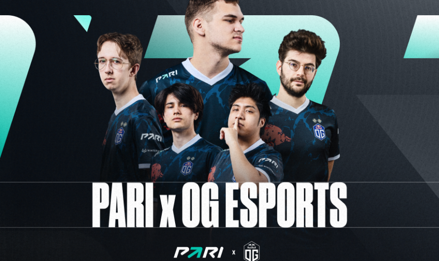 PARI стала партнером OG — двукратного чемпиона The International по Dota 2